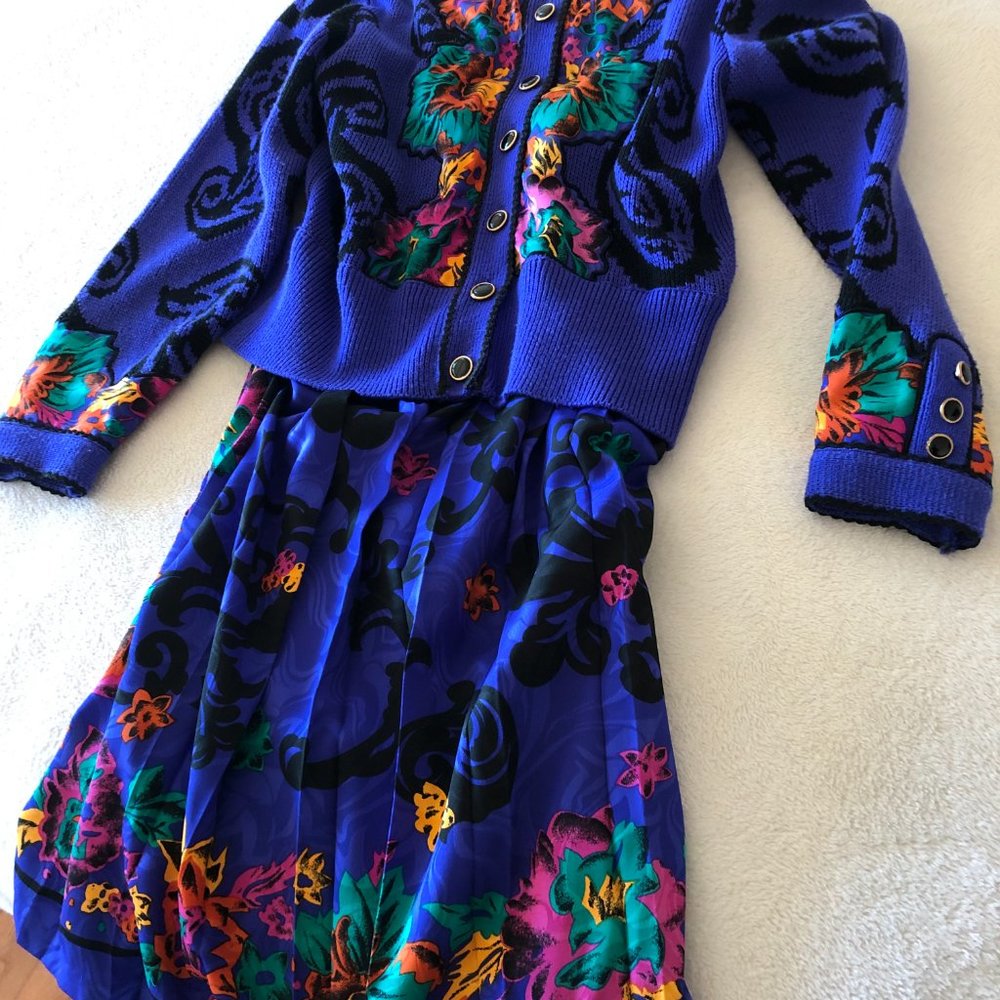 Chic update Sweater and Skirt to enhance your wardrobe colors.